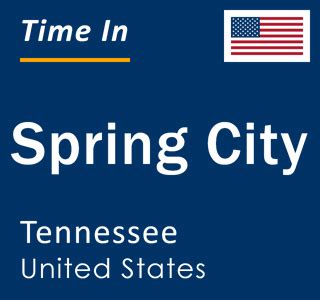 Current Weather Forecast Spring City Tennessee United States