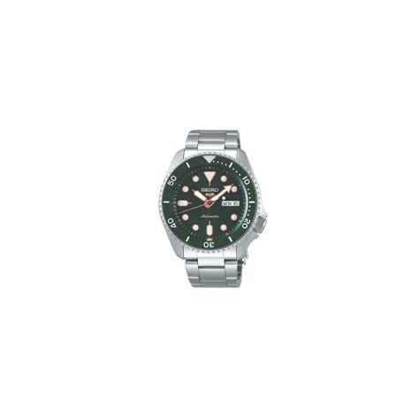 Seiko 5 Sports Men S Automatic Green Watch Srpd63k1