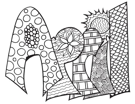 April Free Printable Coloring Page Classic Stevie Doodle — Stevie Doodles