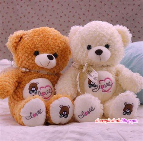 Cute Teddy Bear Couple Lovely Pics Of Soft Toy Teddy Bear Share