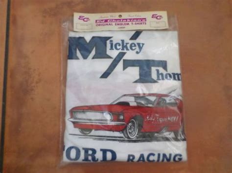 Buy Vintage Mickey Thompson Red Mach 1 Mustang Ford Racing Funnycar