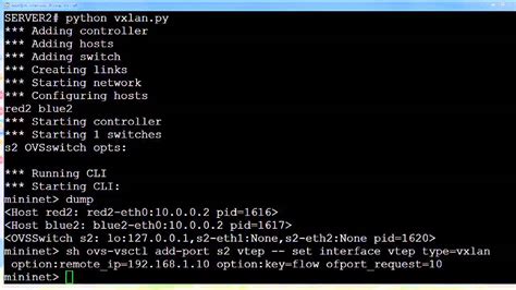 Vxlan Overlay Networks With Open Vswitch Youtube