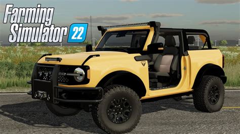 Fs22 2021 Ford Bronco Youtube