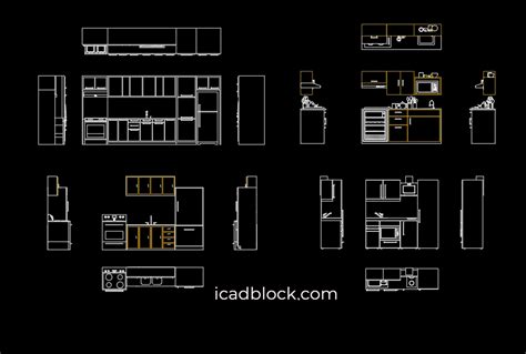 Angolo Cottura DWG Raccolta Blocchi CAD ICADBLOCK