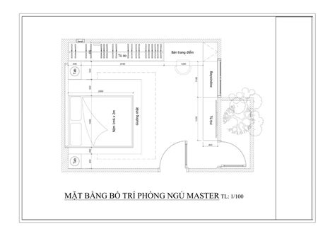 Top 50 bản vẽ phòng ngủ master đẹp nhất