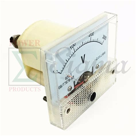 Ac 300v Analog Panel Volt Voltage Meter Voltmeter Gauge 85l1 Ac 0 300v Generator Parts Wholesale