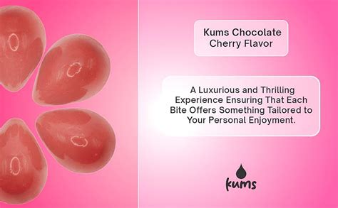 amazoncom kums pink cherry rose chocolate tabs  couples  box