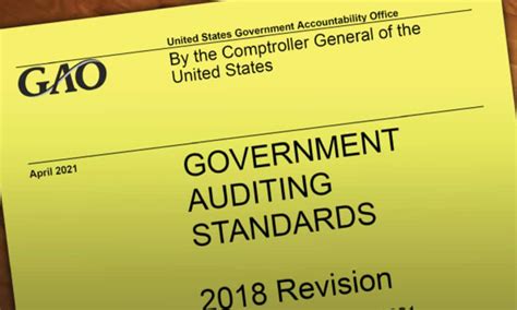 Auditing Yellow Book The Gold Standard For Public Sector Auditing