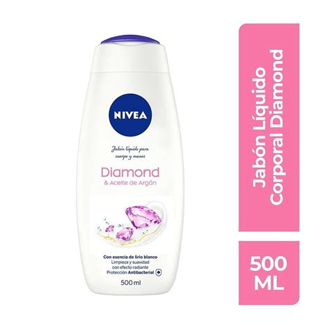 Jabón corporal NIVEA Care Diamond Biodegradable hidratante 500 ml