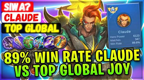 89 Win Rate Claude VS Top Global Joy Top Global Claude SIWA