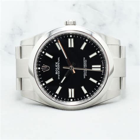 Rolex Oyster Perpetual 41mm 124300 Black Dial