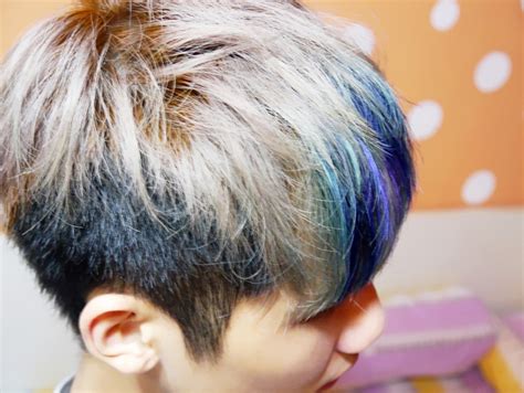 New hair colour (Blue + Purple highlights)! - TYPICALBEN.COM - Fashion ...