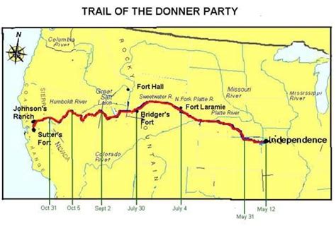 The Tragic Story Of The Donner Party Legends Of America