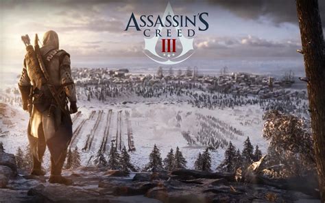 Assassin S Creed Iii Hd Wallpaper A Winter S View