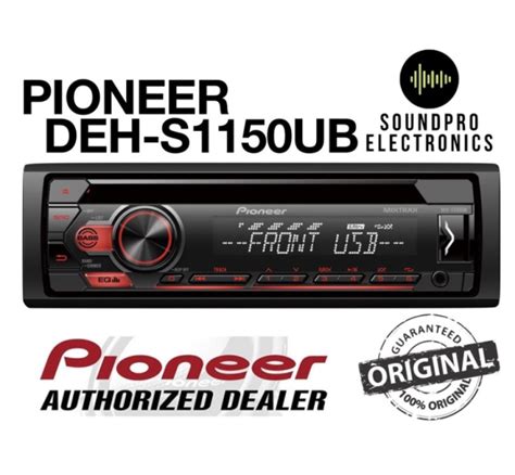 Model Pioneer Deh S Ub Car Stereo Original With Year