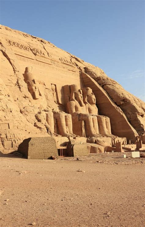 The Great Temple Of Ramesses Ii Abu Simbel Egypt Stock Photo Image