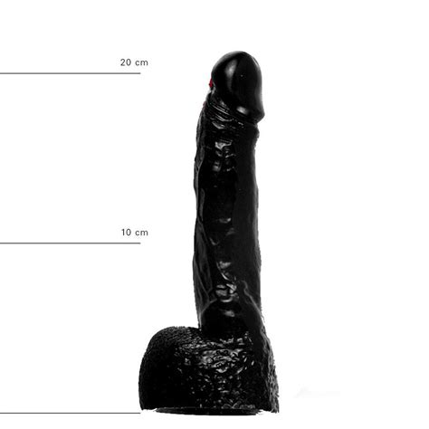 All Black Klassieke Dildo 22 X 5cm Erotic Discount