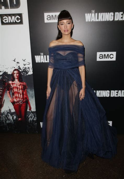 Christian Serratos - "Walking Dead" Season 9 Special Screening in LA ...