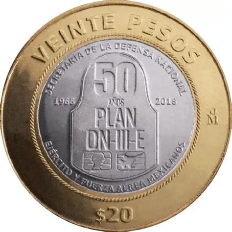 Moneda Pesos Aivesario Plan Dn Iii E Sedena En Venta En