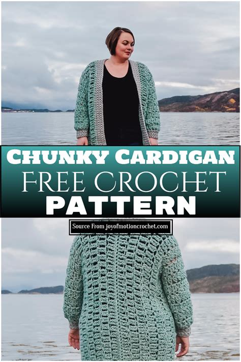 14 Free Crochet Chunky Cardigan Patterns Crochet Arts