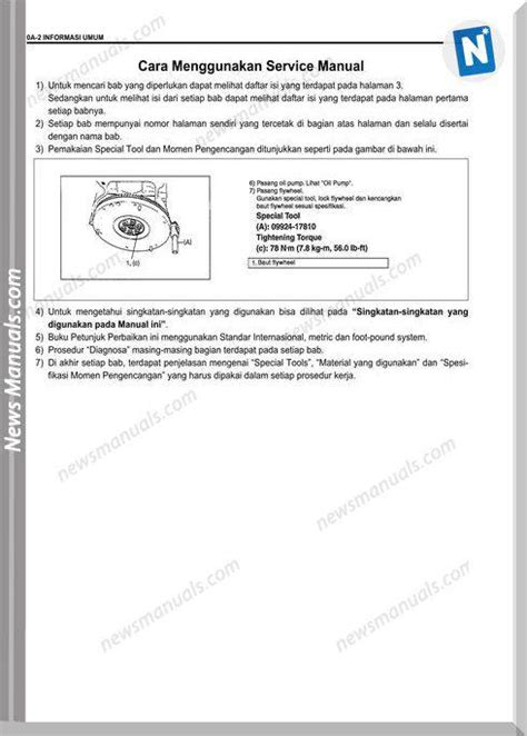 Suzuki Apv Service Manual