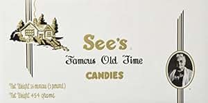 Amazon.com : See's Candies 1 lb. Scotchmallow(r) : Chocolate ...