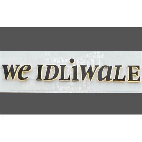 We Idliwale Led Sign Board Operating Temperature Degree Celcius