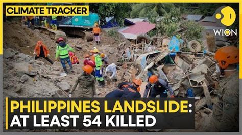 Rain Triggers Deadly Landslide In Southern Philippines Rescue Underway