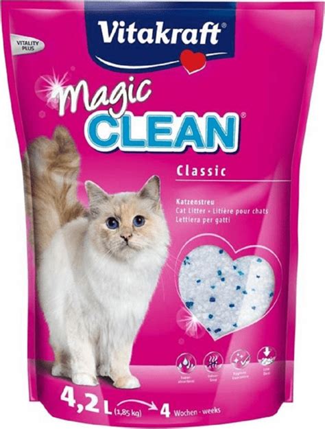 Areia Silica Para Gato Magico Clean