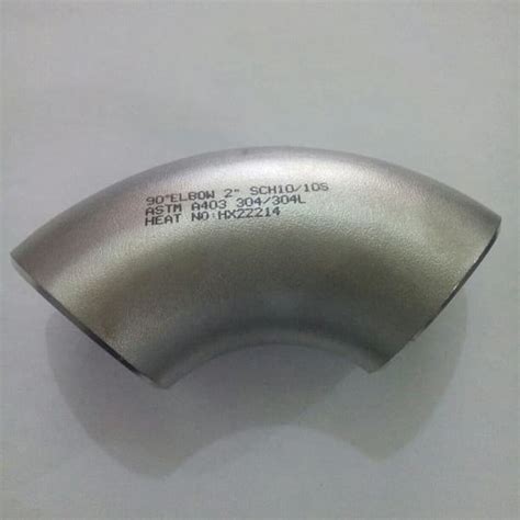 Jual Elbow Las Derajat Inch Ss Sch Knee Keni Stainless