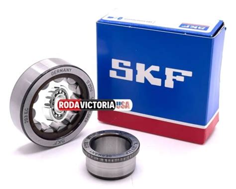 Skf Made In Germany Nj Ecp Cylindrical Roller Bearing X X Mm Ebay