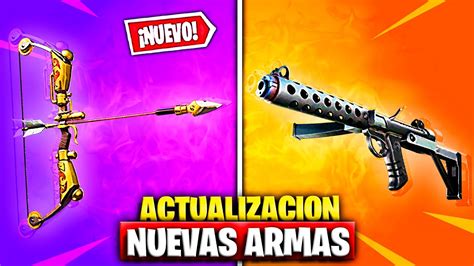 Nuevo Fortnite Actualizacion 4 Nuevas Armas Legendarias Filtradas Y Parche 12 20 Youtube