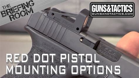 Options For Mounting A Red Dot On Your Pistol Youtube