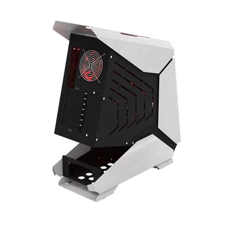Корпус ATX Cryptone-G, чёрно-белый купить — СRYPTONE