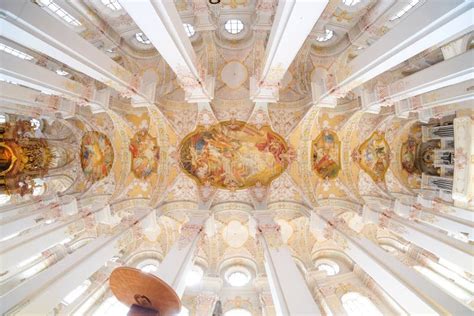 Munich, Germany, Sept. 2015: Cathedral Interior and Important To ...