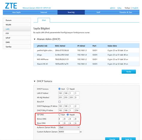 Instagram için ZTE modem DNS değiştirme Technopat Sosyal