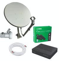 Kit Nova Antena Parabólica Digital Intelbras Banda Ku 60cm