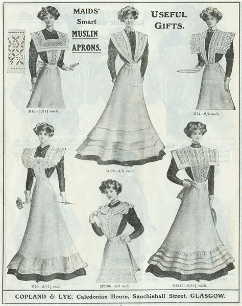 Designs Edwardian Maid Sewing Pattern Rebekkahaiya