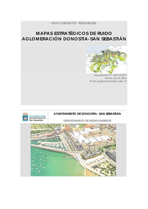 Pdf Mapas Estrat Gicos De Ruido Aglomeraci N Sicaweb Cedex Es Docs