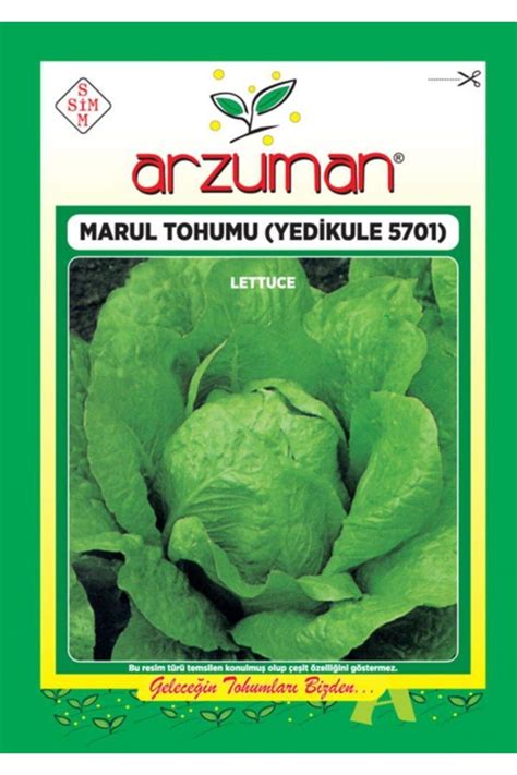 Arzuman Tohum Arzuman Yedikule Marul Tohumu Gr Fiyat