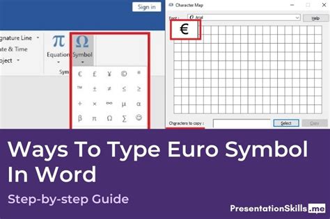 4 Ways To Type Euro Symbol In Word - PresentationSkills.me