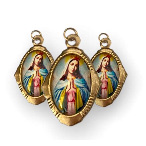 Medalhas Chapa Resinada Nossa Senhora Da Guia Shopee Brasil