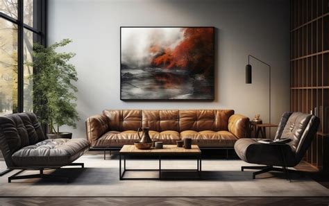 Premium AI Image | Minimalist living room interior