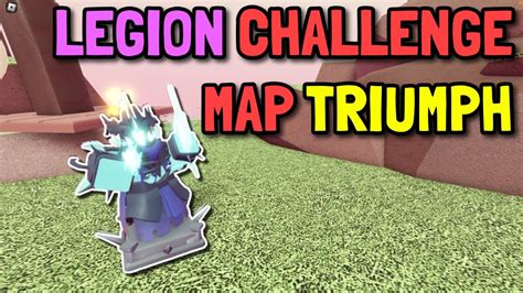 NEW LEGION CHALLENGE MAP TRIUMPH EASIEST CHALLENGE ROBLOX TOWER