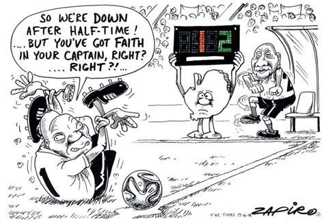 Zapiro: Soccer and Jacob Zuma – The Mail & Guardian