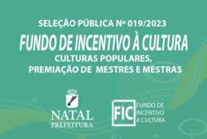 Encerrado Fic Culturas Populares Premia O De Mestres E Mestras