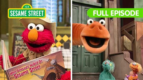 Its Dinosaur Time Three Sesame Street Full Episodes Youtube