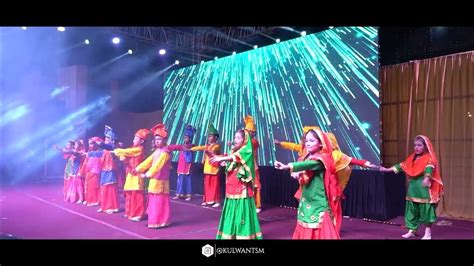 Bhangra and Giddha performance Annual cultural fiesta 2022 - YouTube