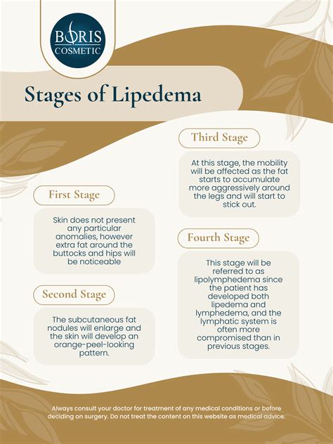 Guide To Lipedema Stages And Treatments Boris Cosmetic