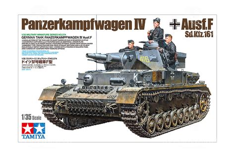 Tamiya Panzerkampfwagen Iv Ausf F Sd Kfz Early Pr Carro